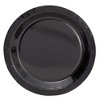Juvale 144 Piece Black Party Supplies - Serves 24 Disposable Paper Plates, Napkins, Cups, Cutlery for Birthday, Graduation - 4 of 4