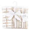 Hudson Baby Cotton Flannel Burp Cloths 10-Pack, Giraffe, One Size - 2 of 4