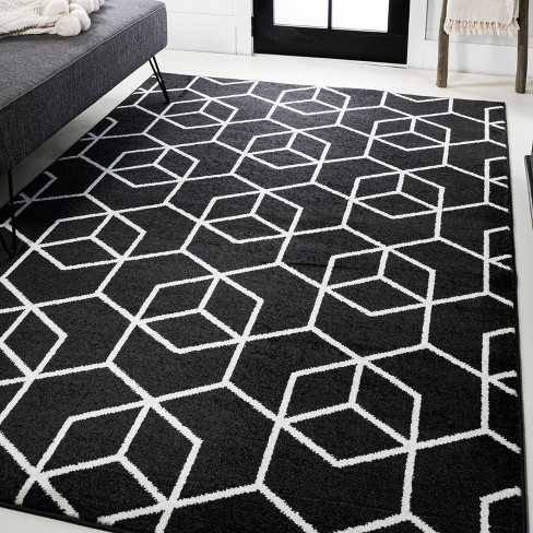 Geometric Modern Living Room Rug – Living and Home