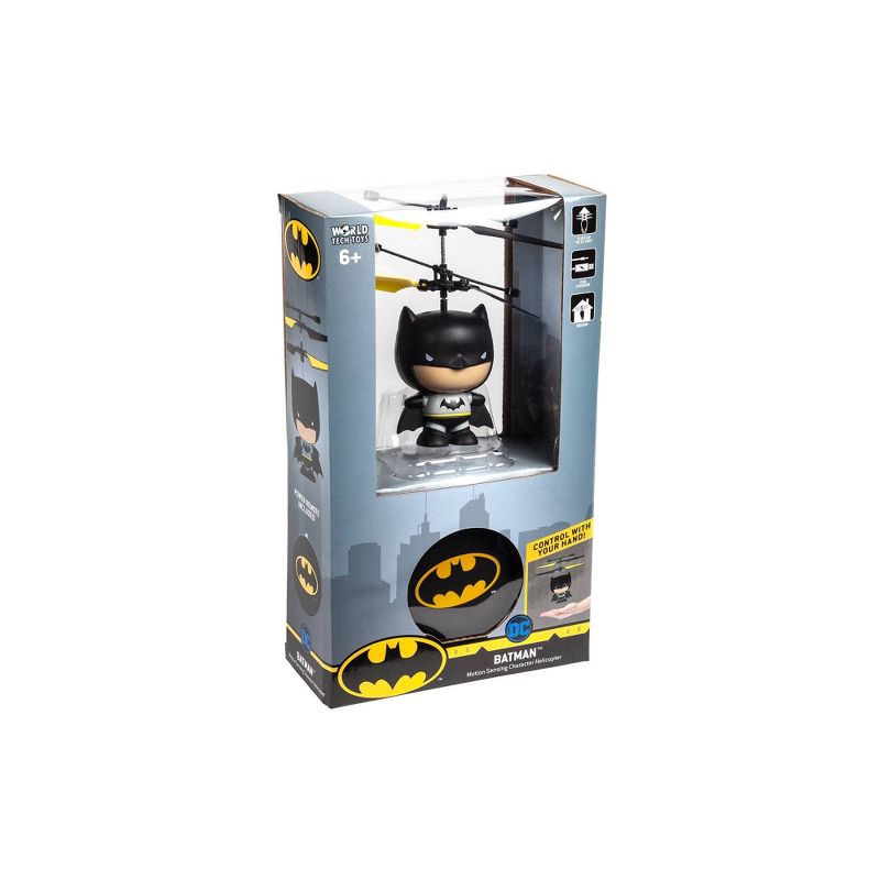 World Tech Toys DC Batman 3.5&#34; Flying Character UFO Helicopter, 4 of 5
