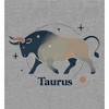 Taurus Zodiac Sign Adult Crew Neck Short Sleeve Tee - 2 of 2