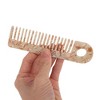 Unique Bargains Anti-Static Hair Comb Black Brown 1 Pc - 3 of 4