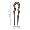Unique Bargains U-shaped Hair Pin 5.12"x1.38" 1 Pc - 4 of 4