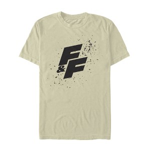 Men's Fast & Furious FF Splatter Logo T-Shirt - 1 of 3