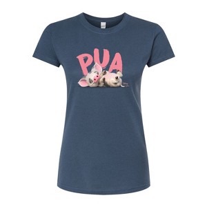 Women's - Disney - Pua The Pig Fitted Graphic T-Shirt - 1 of 2