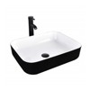 24 in. W x 19 in. D x 32 in. H Bath Vanity in Gray with Mirror and Sink Set - 2 of 4