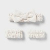 3pc Spa Headband and Wrist Scrunchie Set - Room Essentials™ - 2 of 4