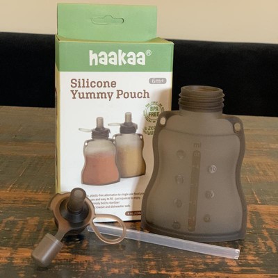 Haakaa Silicone Yummy Pouch - 4.5oz /2pk : Target