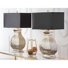 Malaga Silver Lamp (Set of 2) - 29 Inch Height - LIT4064 - Silver Champagn - Safavieh - 3 of 3