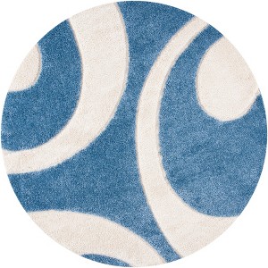 Florida Shag SG474 Power Loomed Area Rug  - Safavieh - 1 of 3
