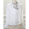 Allegra K Women's Polka Dot Small Skinny Double-Sided Neckerchief Neck Scarves - 2 of 4