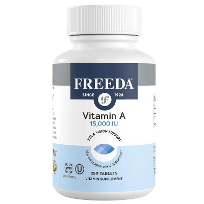 Vitamin A Palmitate 15000 IU - 250 Tiny Tablets