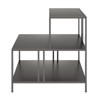 Gunmetal Gray Side Table - Henn&Hart - 4 of 4