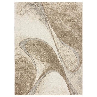 Luxe Weavers Artistic Swirl Abstract Area Rug