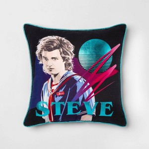 Stranger Things Steve Throw Pillow
