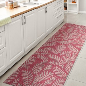 JONATHAN Y Nevis Palm Frond Indoor/Outdoor Area Rug - 1 of 4