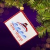 Ornaments To Remember 4.25 In Travel Sticker Bon Voyage Suitcase Christmas Tree Ornament , Travel Cruise Post Card (1PC) - 2 of 4