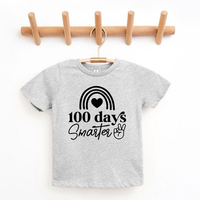 The Juniper Shop 100 Days Smarter Toddler Short Sleeve Tee