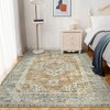 COZONY Washable Vintage Low Pile Area Rug, Non-Slip Non-Shedding Soft Floor Carpet for Living Room Bedroom Office - 3 of 4