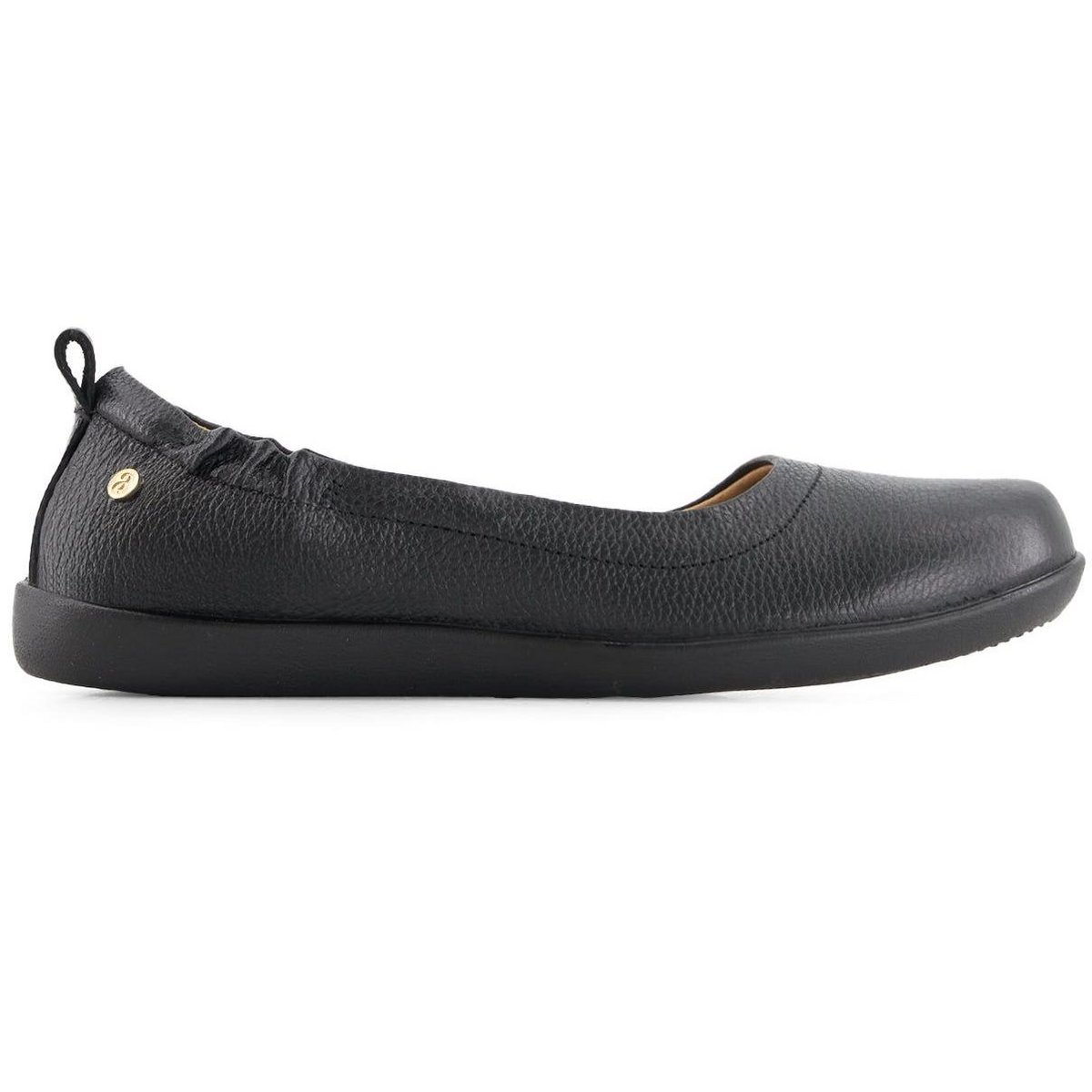 Женские туфли Andrea Women's Exclusive Comfort Leather Loafers 89628 Black 9 — фото 3