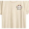 Women's - Instant Message - Korean Sneakers Short Sleeve Graphic T-Shirt - 2 of 4