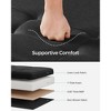SONGMICS Folding Storage Ottoman Bench for Living Room and Bedroom, 15 x 43.3 x 15.7 Inches - 3 of 4