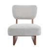 Dexmalle Modern Lounge Chair With Wood Finish - 4 of 4