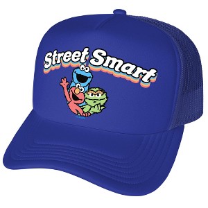 Sesame Street Sesame Street Smart Foam Trucker Cap Royal - 1 of 4