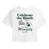 Women's - Monopoly - Celebrate The Hustle Cropped Graphic T-Shirt - 2 of 4