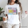 Inspirational Mom Life T-Shirt, White Stylish Casual Women's Tee| OrnamentallyYou - 4 of 4
