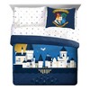 Saturday Park Harry Potter Exploring Hogwarts 100% Organic Cotton Bed Set - 2 of 4