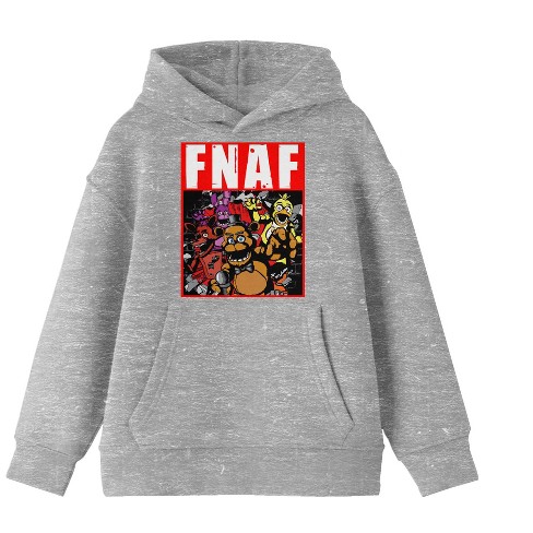 Five nights at freddy's zip up hoodie hotsell