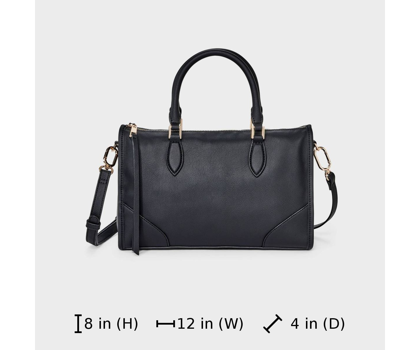 Сумка A New Day Satchel Crossbody, цвет: Чёрный — фото 5