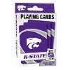 MasterPieces Officially Licensed NCAA Kansas State Wildcats Playing Cards - 54 Card Deck for Adults - 2 of 4