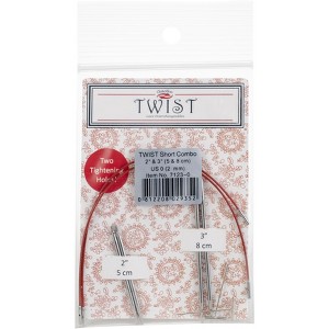 ChiaoGoo TWIST Short Combo Set 2" & 3"-US 0 (2mm) - 1 of 2