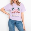 Simply Sage Market Hello Summer Flamingos Boxy Crop Top - 2 of 4