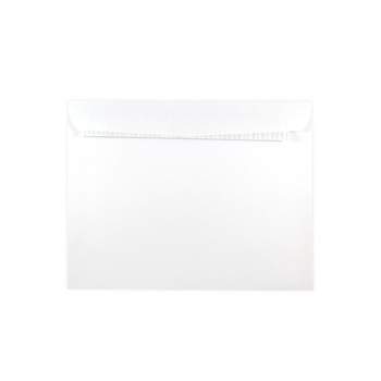 JAM Paper 10 x 13 Booklet Catalog Envelopes with Peel and Seal Closure White 356828787D