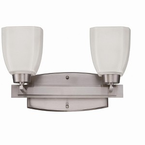 Craftmade Lighting Bridwell 2 - Light Vanity in  Brushed Polished Nickel - 1 of 1