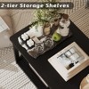 Coffee Table with Storage, Design Farmhouse Coffee Table, Space Saving, Industrial Coffee Table for Living Room - 4 of 4