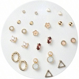 12 Hypoallergenic, Popular Styles for 2025 Year Fashionable Temperament, Suitable for Women To Wear - 1 of 4