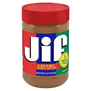 Jif Creamy Peanut Butter, 28.0 oz - 1 of 3
