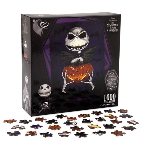 The Nightmare Before Christmas Jigsaw Puzzles 300/500/1000 Pieces Disney  Cartoon Animation Decompress Educational Puzzle Gifts - AliExpress