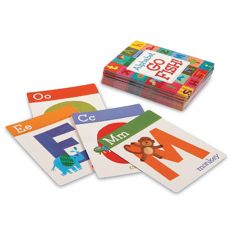 MindWare Alphabet Go Fish! Card Game - Books and Music -52 Pieces, 2 of 4
