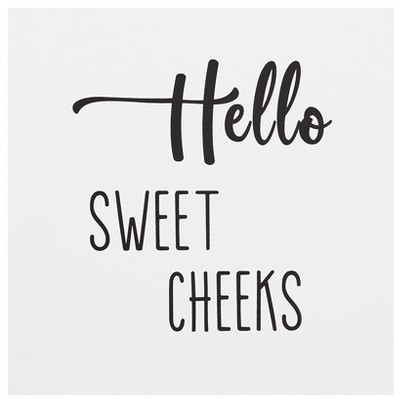 The Lakeside Collection Bathroom Wall Art - Hello