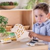Kaplan Early Learning Safari Wooden Lacing Animals - Set of 5 - 4 of 4