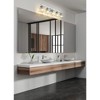 Lauren 5-Light Modern Vanity Wall Light - Steel, Dimmable, Damp Rated, 39" Wide - 4 of 4