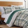 Eddie Bauer - Timbers Reversible Comforter & Sham Set Green - image 2 of 4