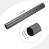Unique Bargains High Impact Water Plumb Cable Sleeve PVC Rigid Round Pipes 20" Length - 2 of 4