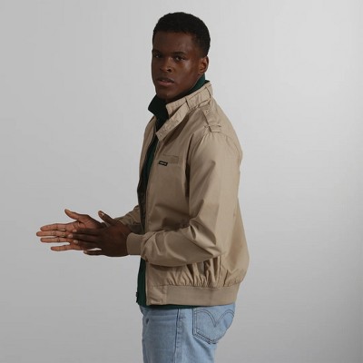 Мужские куртки Members Only Men's Classic Iconic Racer Bomber Jacket - Khaki - Large — фото 4