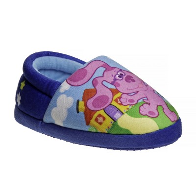 Nickelodeon Boy's Blues Clues Slippers Lightweight Comfort Soft Aline Plush House Shoes Girls